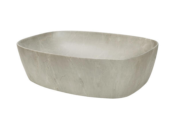 Toppmontert Servant ANNA LAVA 50 50x13x38 cm - Lava  matt