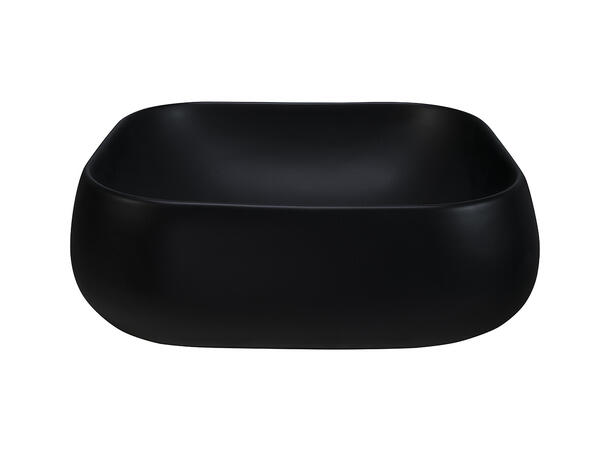 Toppmontert Servant NIKA BLACK 45x14x40 cm - Svart matt
