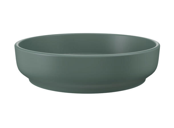 Toppmontert Servant RIVER 1 FOREST GREEN 40x12x40 cm - Grønn matt