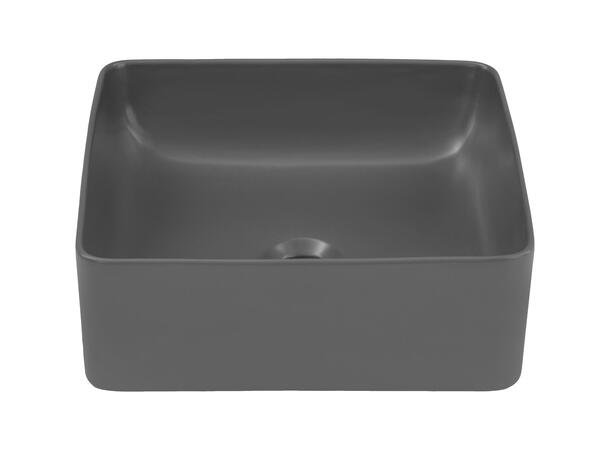 Toppmontert Servant  SLIM 40 GREY 37x13x37 cm - Grå matt