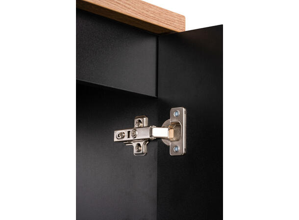 Underskap NOVA BLACK 20 cm 20x39x57 m/1 dør