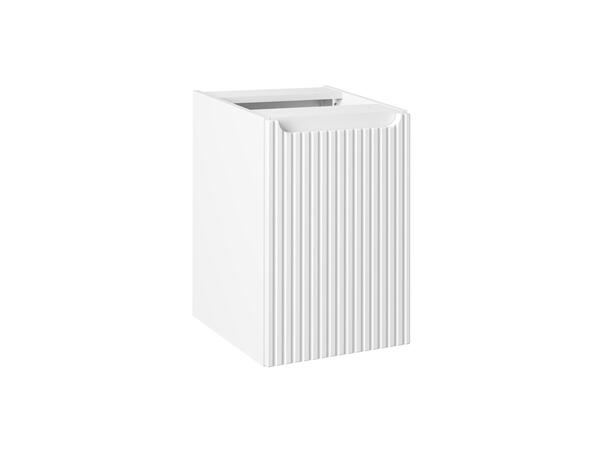 Underskap  m/ Skittentøyskurv NOVA WHITE 40x39x57 m/1 dør