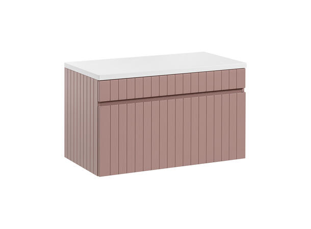 Underskap m/benkeplate  ICONIC ROSE 80 80x46x45- 1 Skuff