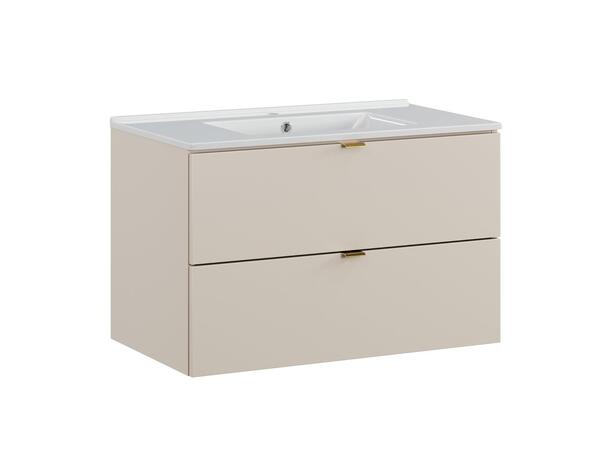 Underskap med servant DALIA CASHMERE 80 80x46x50 - 2 Skuffer