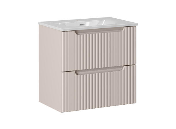 Underskap med servant NOVA CASHMERE 60 60x39x57- 2 Skuffer