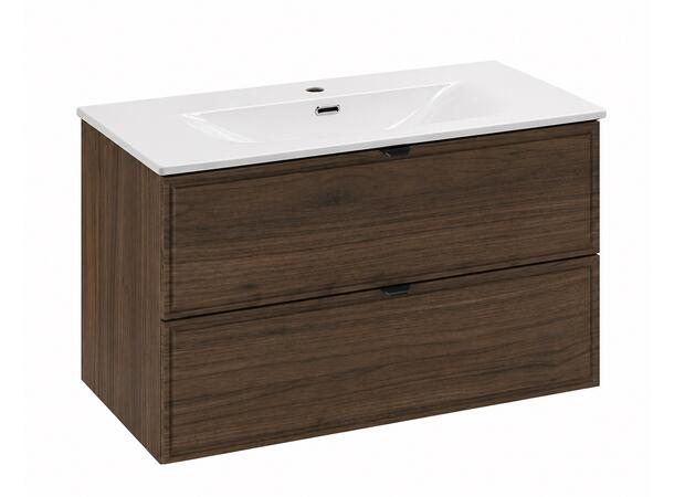 Underskap med servant TERRA  VILLA 80 cm 80x46x50 - 2 Skuffer