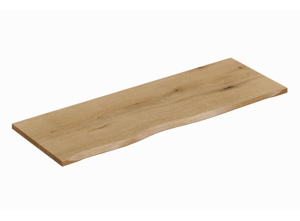 Benkeplate NATURE COAST EVOKE  120 cm 120x2,2x40 - Eik