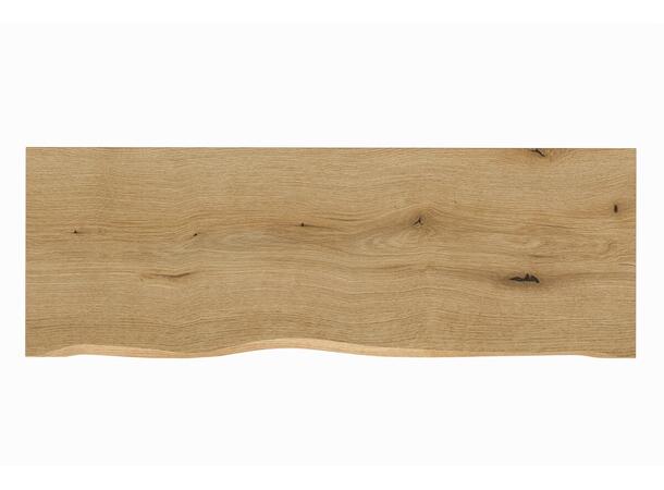 Benkeplate NATURE COAST EVOKE  120 cm 120x2,2x40 - Eik