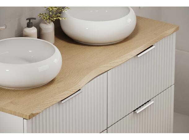 Benkeplate NATURE CREMONA 120 cm 120x2,2x47 - Eik Cremona