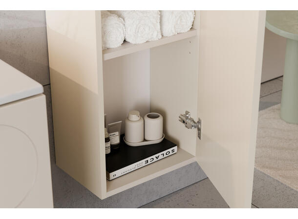 Høyskap  DONNA SAND H = 140 cm  m/1 dør