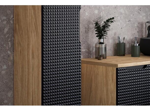 Høyskap  LUXOR BLACK H = 170 cm  m/1 dør