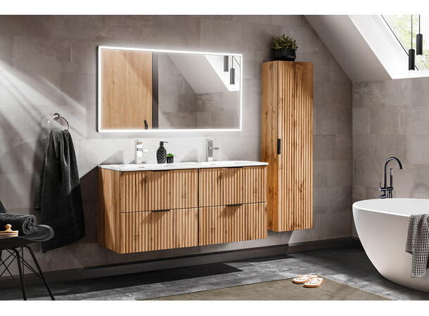 Møbelpakke ADEL OAK 120 120x46x57 - Alt i én pakke!