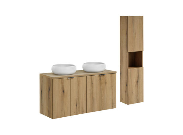 Møbelpakke NOVA OAK 120 120x39x57 - m/4 dør