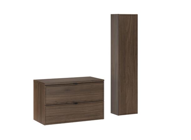 Møbelpakke TERRA VILLA 80 80x46x45 -  2  Skuffer- Valnøtt