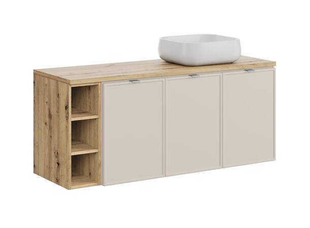 Møbelpakke  BELLA CASHMERE 120 120x46x57 m/3 dør