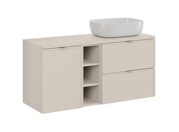 Møbelpakke  BELLA CASHMERE 120 120x46x57 2 Skuffer/1 dør