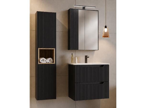 Møbelpakke  NOVA BLACK 60 cm 60x39x57 -Alt i én pakke
