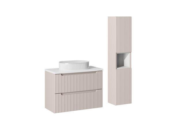 Møbelpakke  NOVA CASHMERE 80 80x39x57- 2 Skuffer