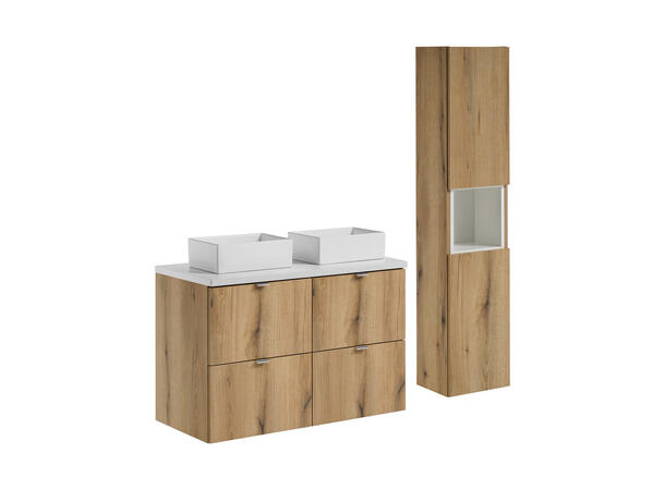 Møbelpakke  NOVA OAK 100 100x39x57 - 4  Skuffer