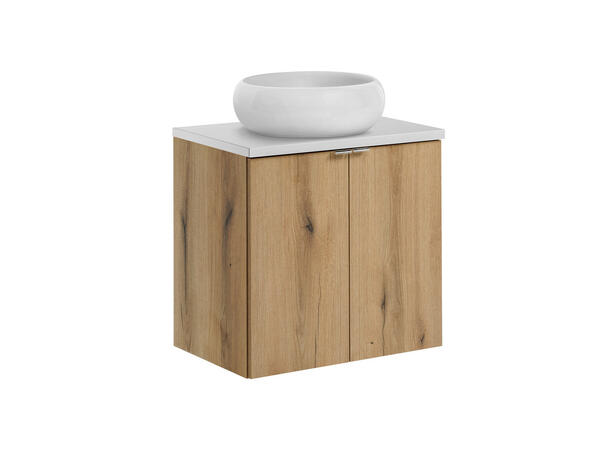 Møbelpakke  NOVA OAK 60 cm 60x39x57 m/2 dør