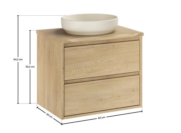 Møbelpakke  VIola CREMONA  60 60x46x45 -  2  Skuffer