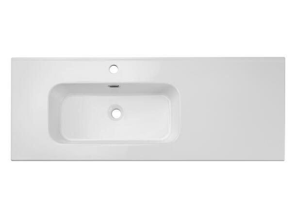 Møbelservant GO 2 120 V DP 121x17x46  cm - Hvit