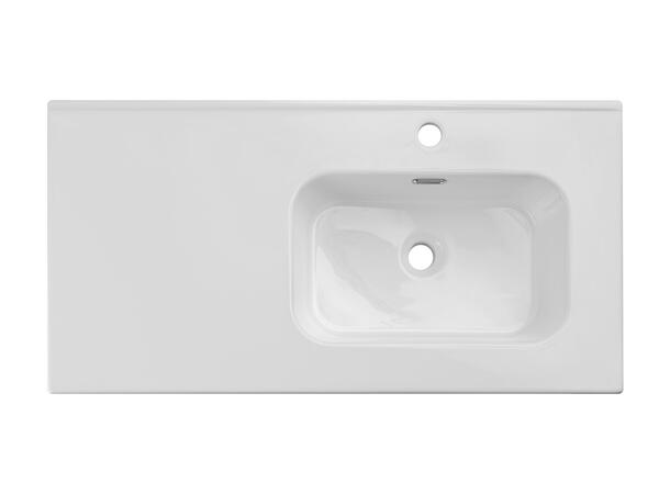 Møbelservant GO 2 90 H DP 91x17x46  cm - Hvit