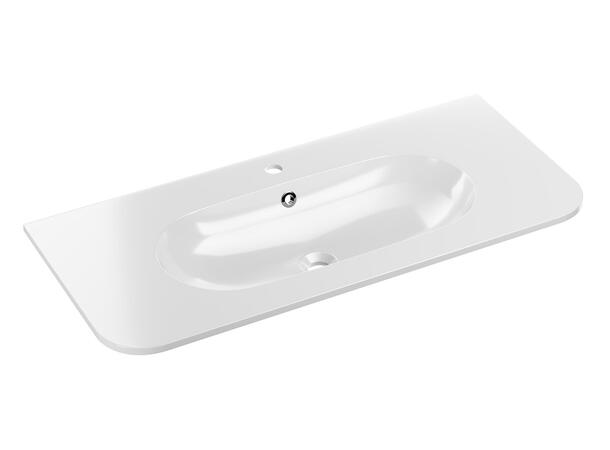 Møbelservant PURE WHITE GLOSS  100 100x12x46cm - Hvit