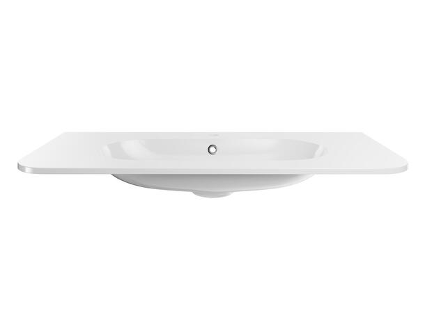 Møbelservant PURE WHITE GLOSS  100 100x12x46cm - Hvit