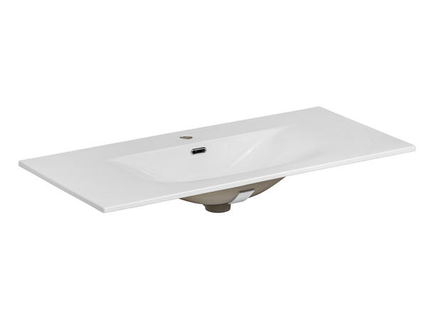 Møbelservant SKY 100 DP 101x17x46  cm - Hvit