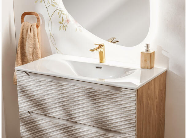 Møbelservant SKY 100 DP 101x17x46  cm - Hvit