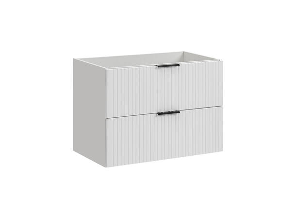 Servantskap ADEL WHITE  80 80x46x57 -  2 Skuffer
