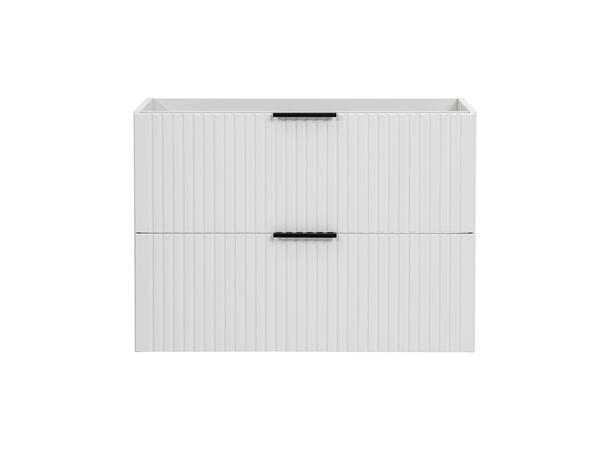 Servantskap ADEL WHITE  80 80x46x57 -  2 Skuffer
