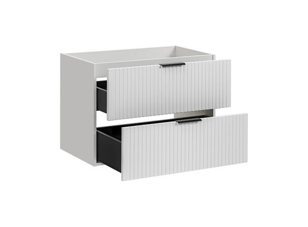 Servantskap ADEL WHITE  80 80x46x57 -  2 Skuffer