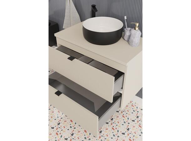 Servantskap DALIA CASHMERE 80 80x46x50 -  2 Skuffer