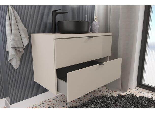 Servantskap DALIA CASHMERE 80 80x46x50 -  2 Skuffer