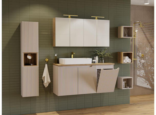 Servantskap NOVA CASHMERE  80 cm 80x39x57  m/2 dør