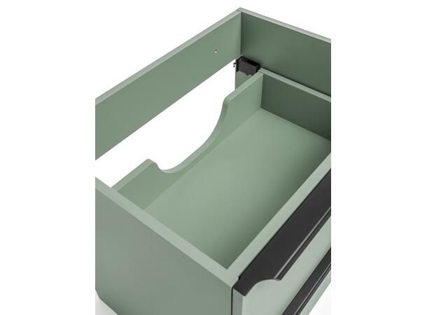Servantskap SKOGSGRØNN  60 60x46x57 -  2 Skuffer - Sivgrønn
