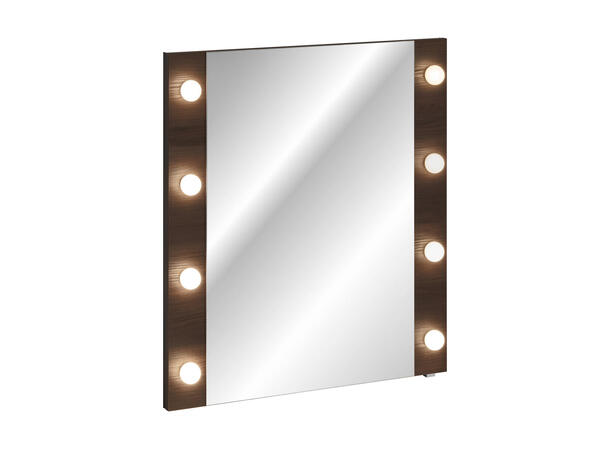 Speil  Mørkdal -  80 cm 80x85  - Led