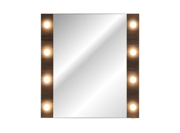 Speil  Mørkdal -  80 cm 80x85  - Led