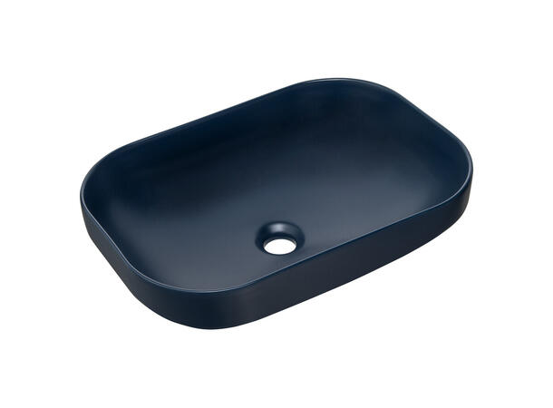 Toppmontert Servant NELI DARK BLUE 50x14x35 cm - Mørkeblå