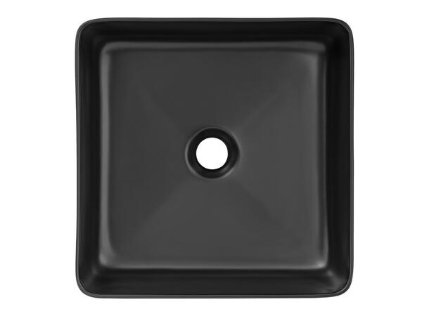 Toppmontert Servant  SLIM 40 BLACK 37x13x37 cm - Svart  matt