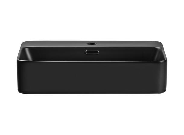 Toppmontert Servant  TRUST 2 BLACK 55x12x38 cm - Svart matt