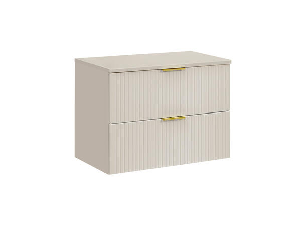 Underskap m/ benkeplate ADEL CASHMERE 80 80x46x57 - 2 Skuffer