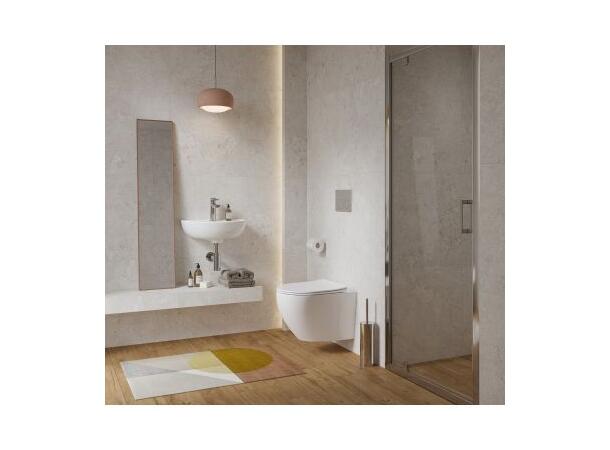 Vegghengt toalettpakke  OvalLine 49x36 - Vortex flush - Kompakt