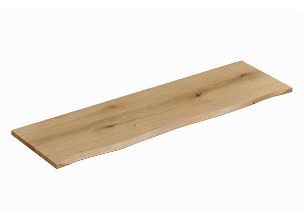 Benkeplate NATURE COAST EVOKE  140 cm 140x2,2x40 - Eik