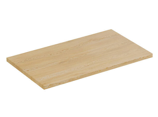 Benkeplate NORDIC CREMONA 80 cm 80x2,5x46 - Lys eik