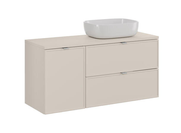 Møbelpakke  BELLA CASHMERE 120 120x46x57 2 Skuffer/1 dør
