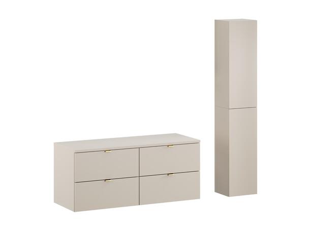 Møbelpakke  DALIA CASHMER 120 120x46x50 - 4 Skuffer