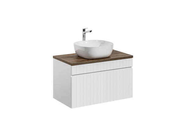 Møbelpakke  ICONIC WHITE 80 80x46x45- 1 Skuff